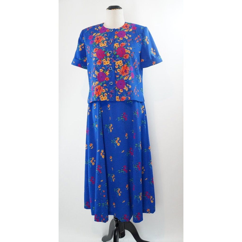 Leslie Fay 2 Piece Dress Set